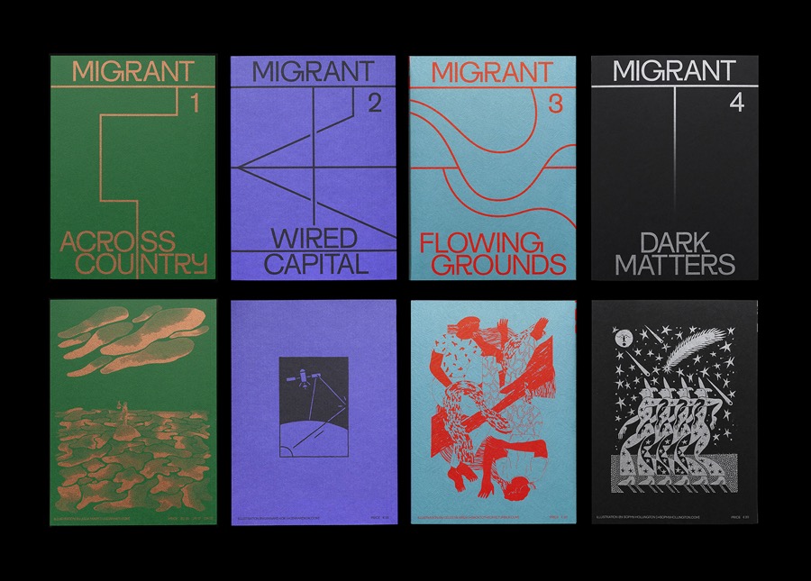 Migrant Journal spreads